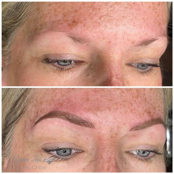 What semi permanent make up have you had done?
