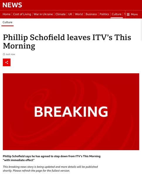 The tide is turning on two-faced tv stars