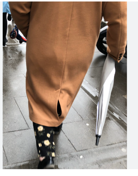 To want to snip people's coat tacks?