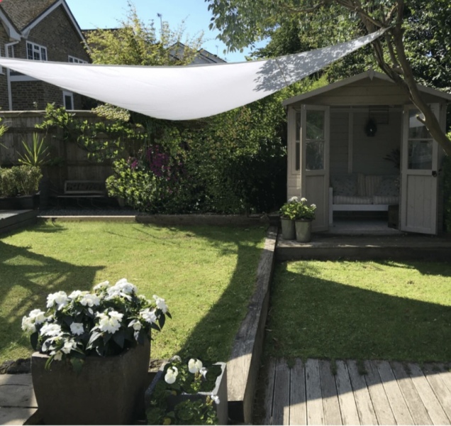 Does anyone else just find it too hot to sit in the garden ?