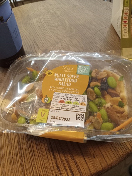 M&S Super Nutty Wholefood Salad catastrophe?