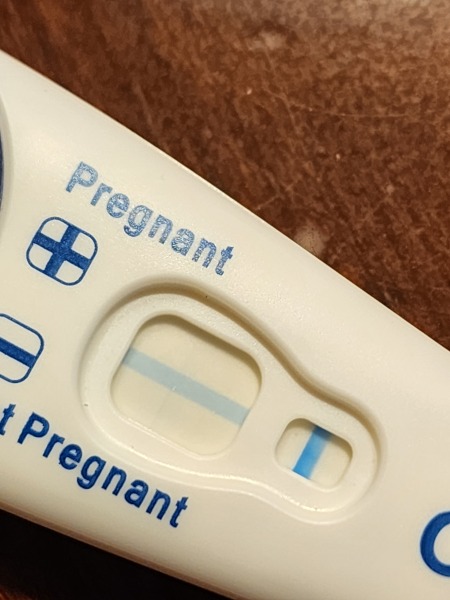 Faint positive I think?!