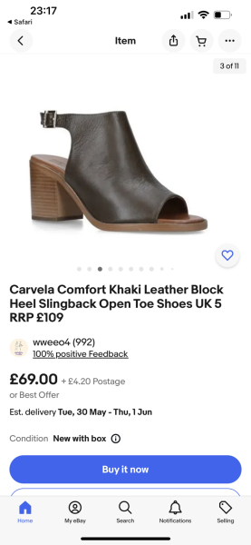 Have you seen any sandals like this?