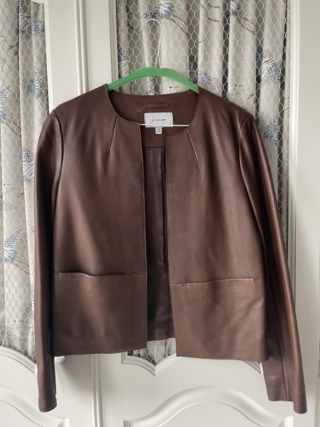 Like a leather jacket, but not a leather jacket?