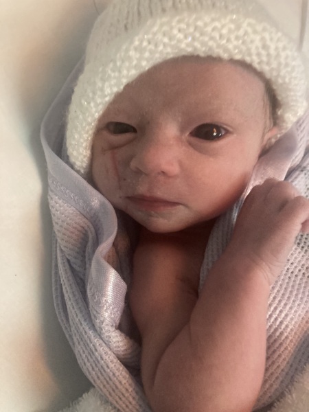 Granddaughter here at last!