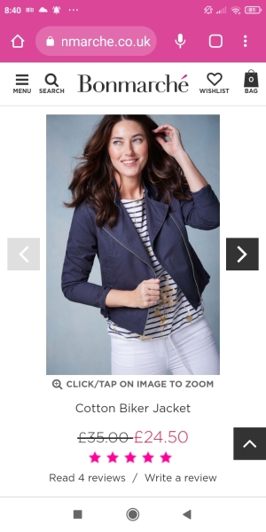 Like a leather jacket, but not a leather jacket?