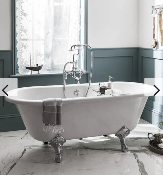 Are free-standing baths a pain in the arse? 