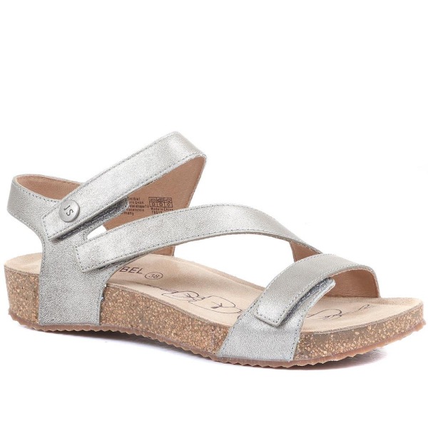 Elegant neutral cushioned sandals 