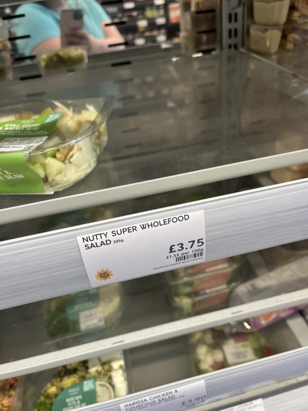 M&S Super Nutty Wholefood Salad catastrophe?