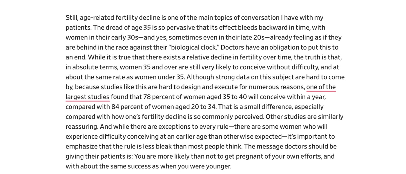To think young women just don’t realise... (TW: fertility/ TTC)