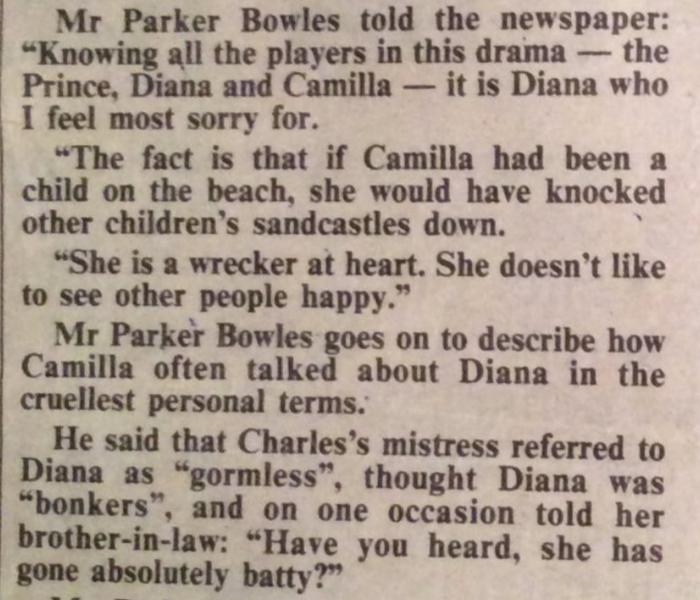 Would Charles and Diana have divorced if Camilla wasn’t in the picture? 