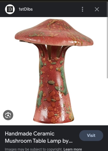 Mushroom house light from the 80s...