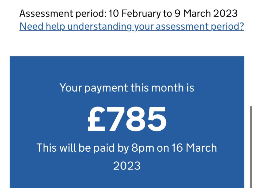 Cost of living payments