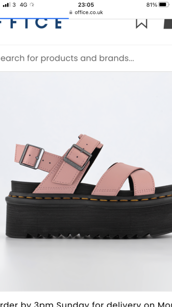 It’s another sandals one