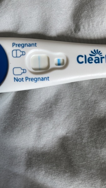 dark THIN blue line positive test result?