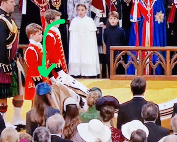 Who is the lady in blue???