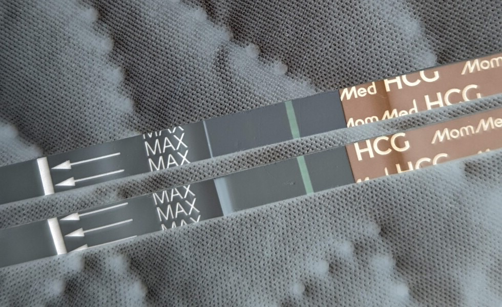 Is there a line? 9dpo