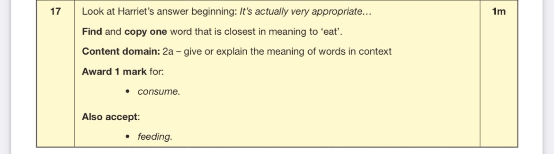 This is the  recent KS2 English reading test that staff and pupils thought was hard