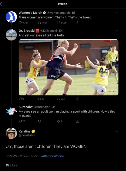 Nancy Kelly wants us to support this man's fight to play rugby with women.