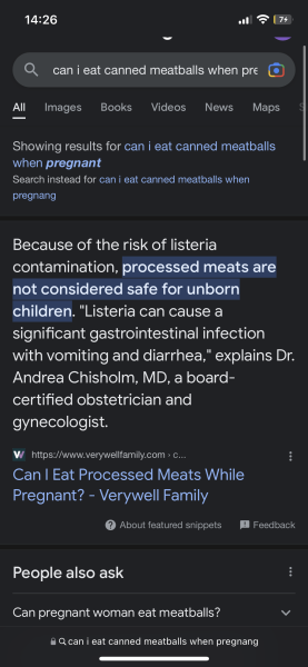 Can I eat canned meatballs ?