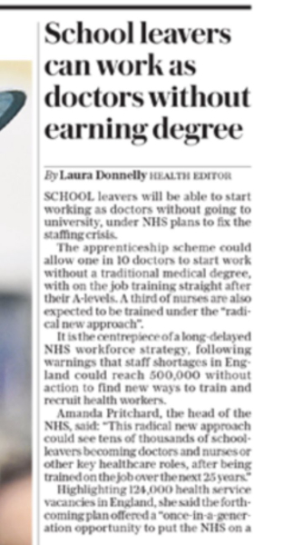 To ask what stops you voting for the tories ?