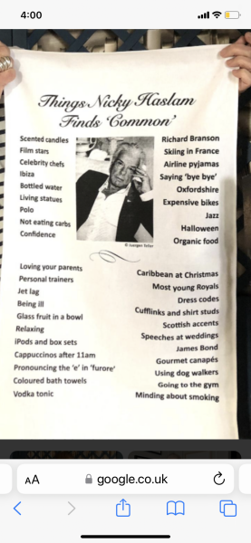 Do you ever find yourself having to defend your snobby interests? (light hearted)