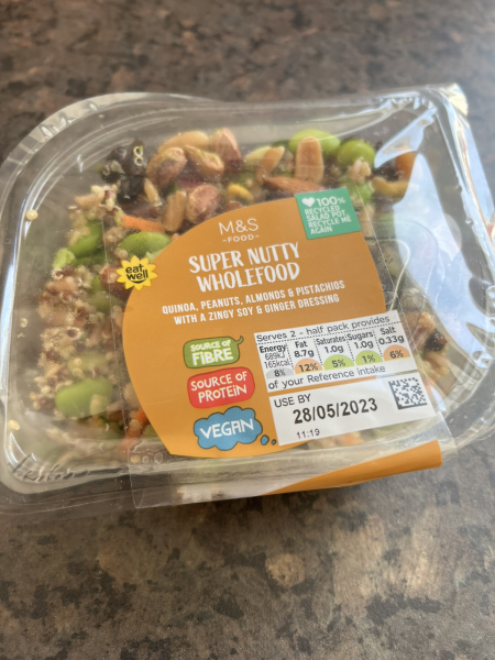 M&S Super Nutty Wholefood Salad catastrophe?