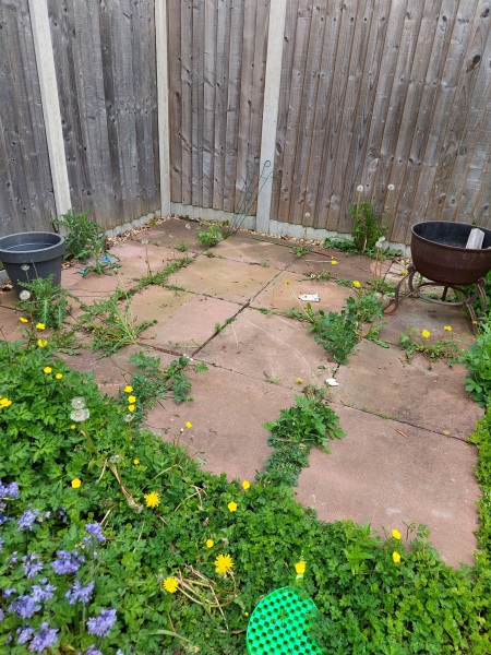 How can I revamp old patio?