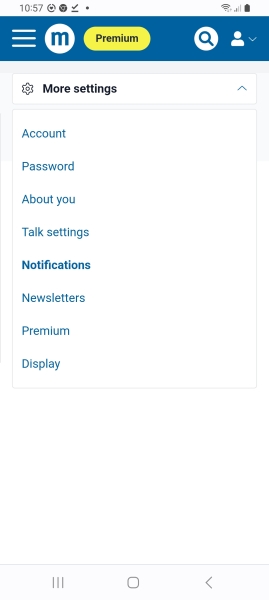 Notifications and app questions 