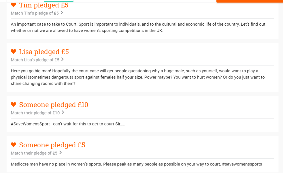 Nancy Kelly wants us to support this man's fight to play rugby with women.