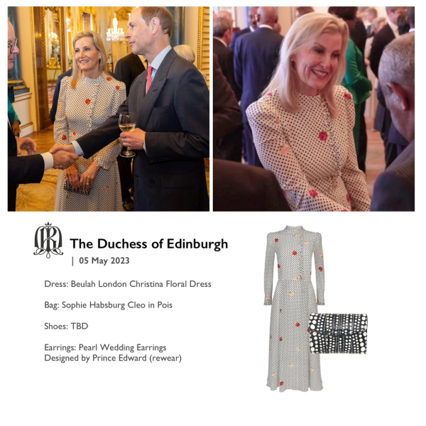 Duchess of Edinburgh's dress