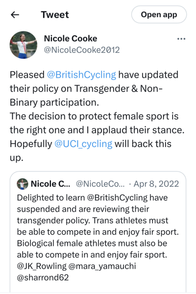 Elite sports people speaking up!