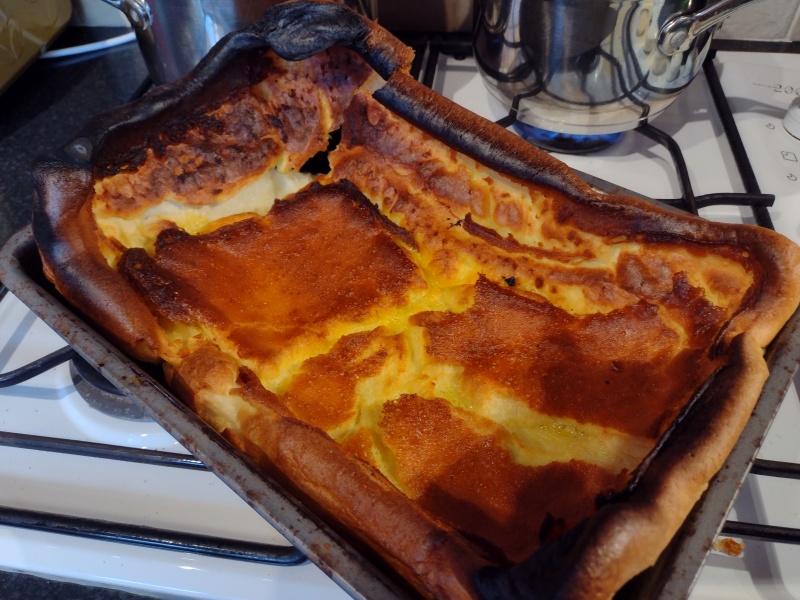 ... to be crushed, I tell you, crushed, by what I've just discovered in my food cupboard?