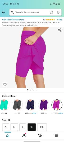 Swim skirts