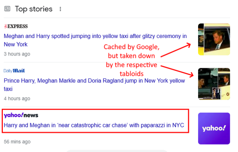 Harry and Meghan and Doria car accident?