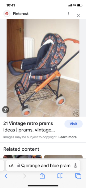Is it insane to get an orange pram?