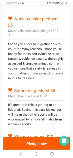 Nancy Kelly wants us to support this man's fight to play rugby with women.