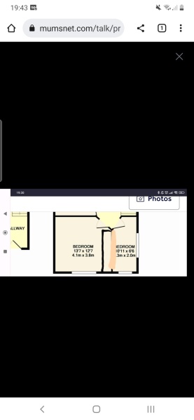 How can we even up these bedroom sizes??