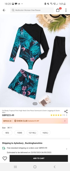 Swim skirts