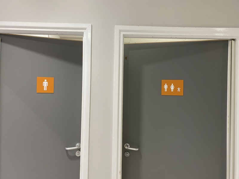 Supermarket loos