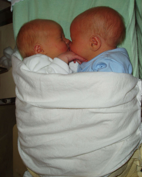 If you have twins/triplets, how did the doctor/nurse/midwife tell you?