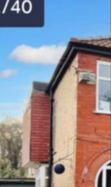 Extension with thinner wall