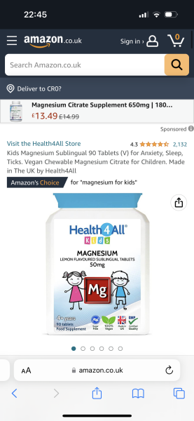 Tics or dry eyes in kids 