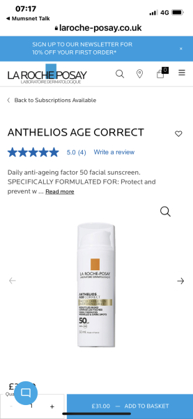 Daily sunscreen for reactive skin?