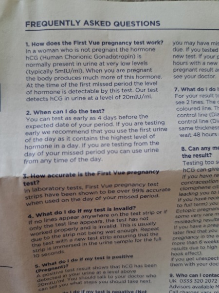 6dpo positive pregnancy test 