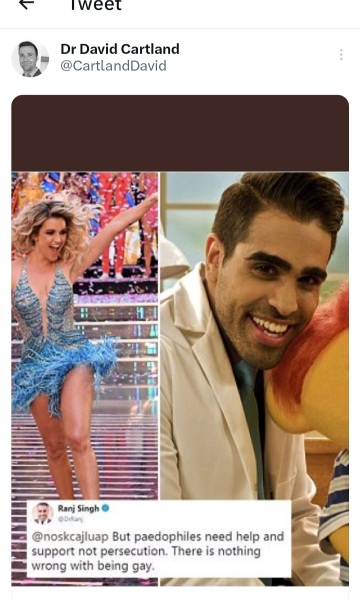 Dr Ranj post re: culture on This Morning