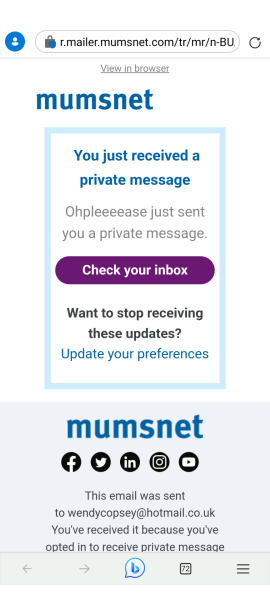 Why can't I access my private messages?