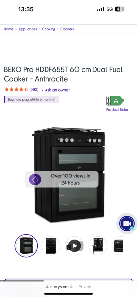 Beko dual fuel cooker - any good?
