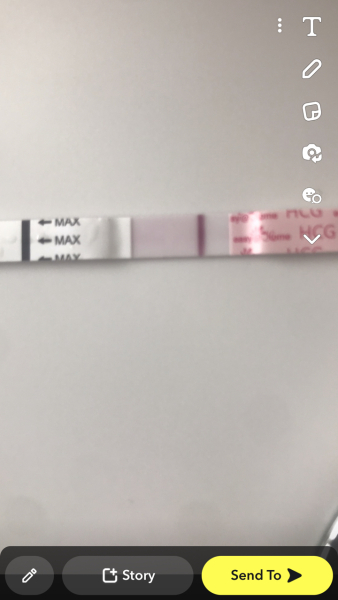 6dpo positive pregnancy test 