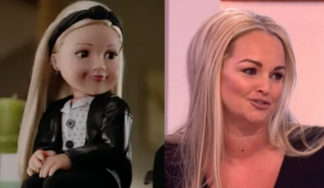 the argos doll, who does she look like